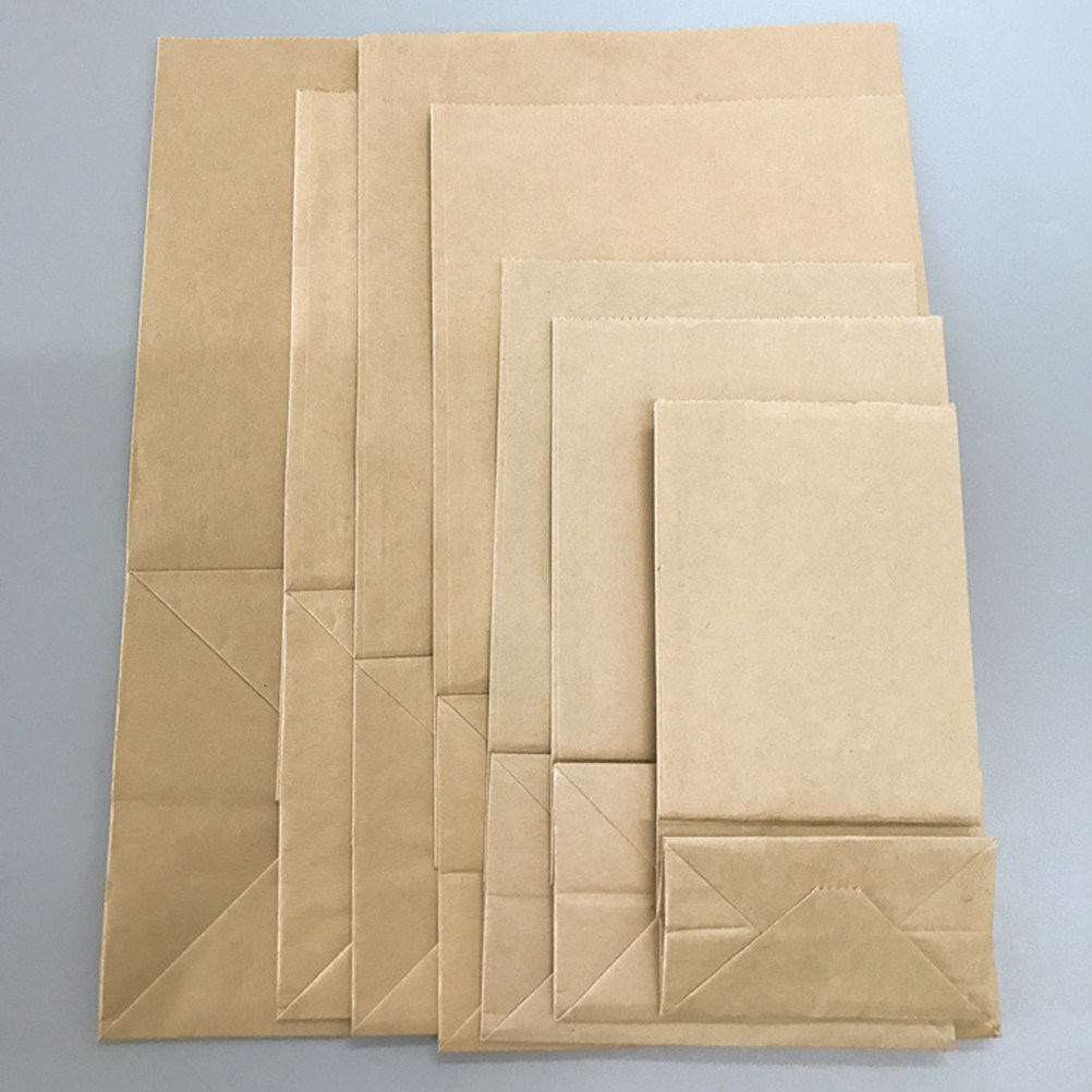 Food Snack - 100pcs Kraft Paper Bag Small Size