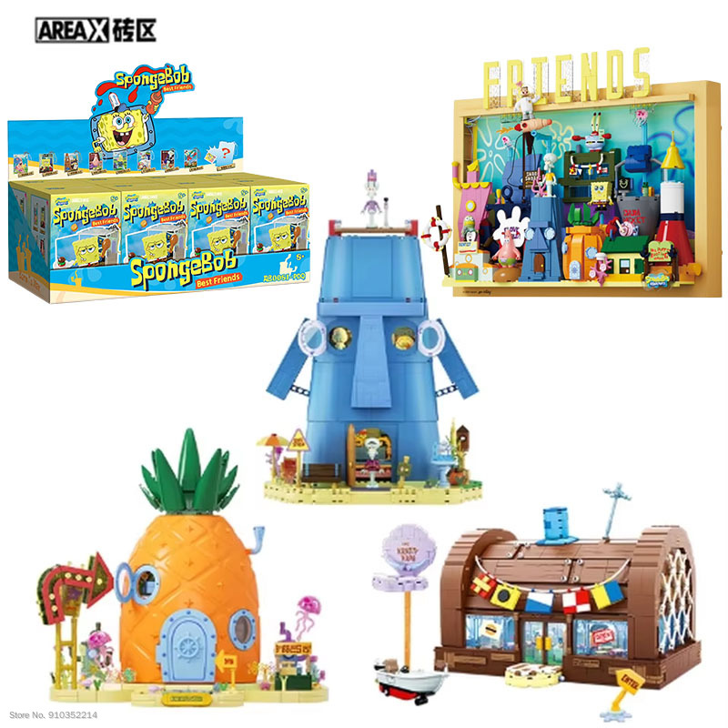 Food X - Areax Spongebob Bikini Bottom Building Block