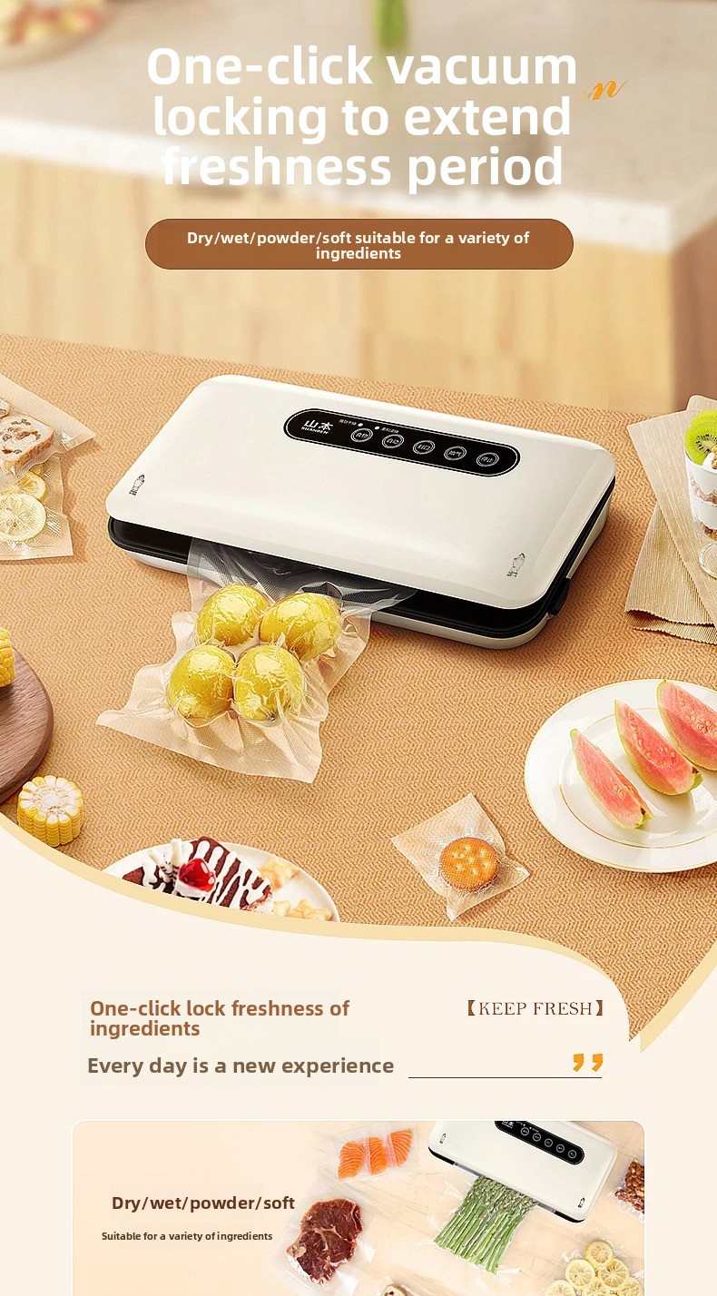 Mini Vacuum Sealer Machine Aut - Food Snack 评论和价格