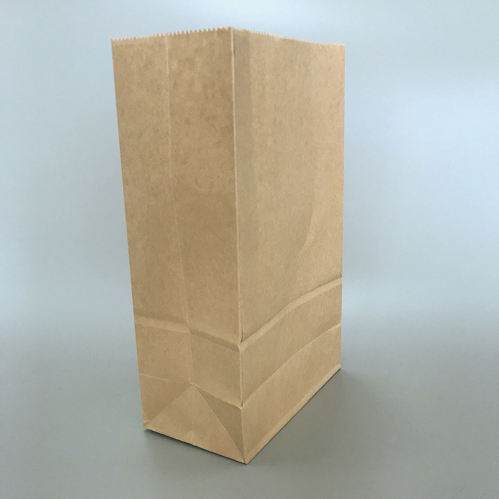 100pcs Kraft Paper Bag Small S - Food Snack 评论和价格