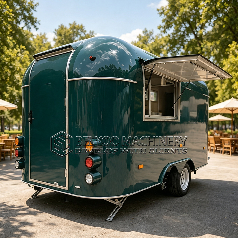Belyoo Commercial Food Trailer - Food Snack 评论和价格