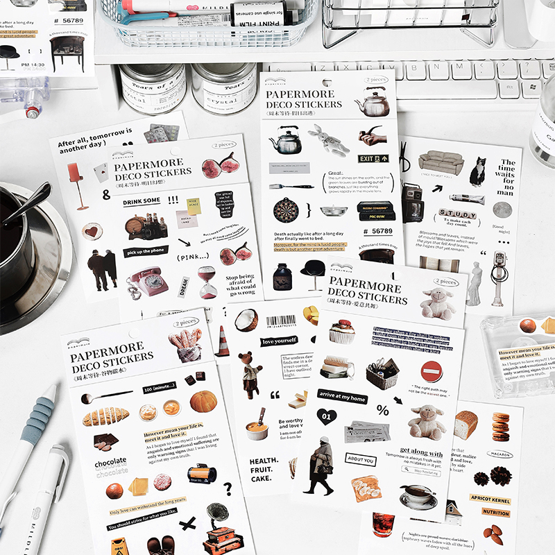 Aesthetic Snack Food Stickers  - Junk Food Snacks 评论和价格