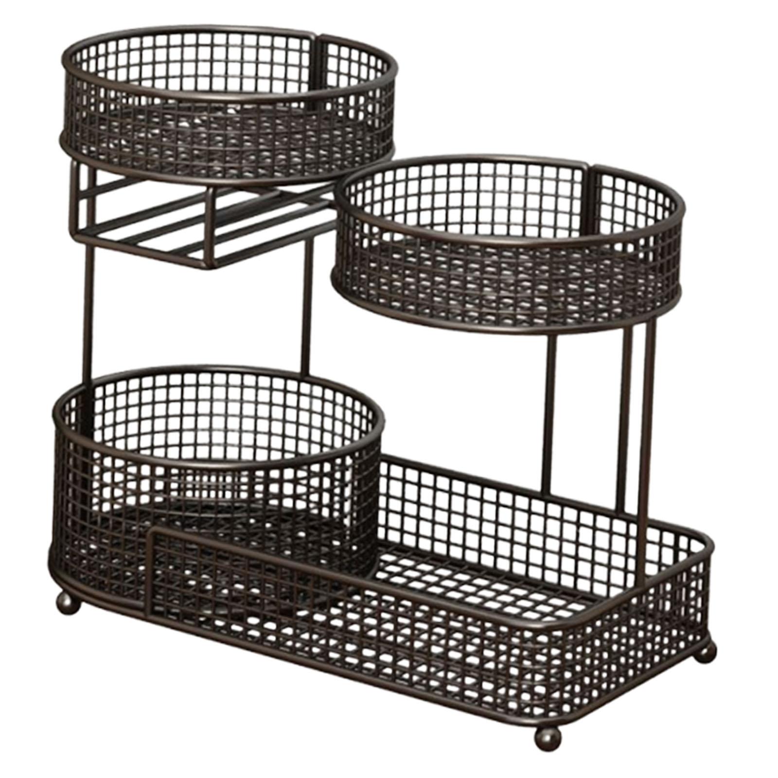 Large Metal Fruit Basket Bowl  - Food Snacks Basket 评论和价格