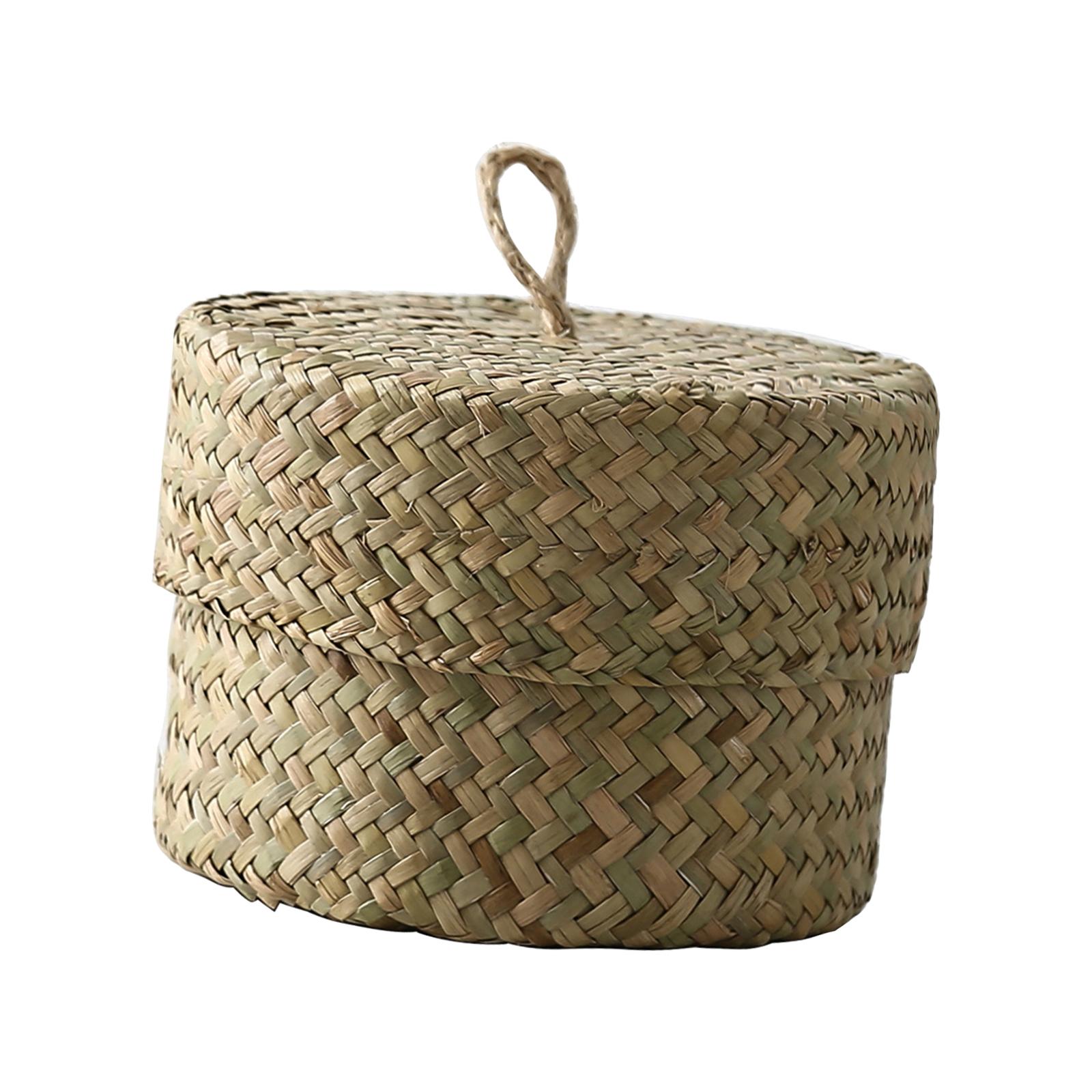Seagrass Storage Basket Snack  - Food Snacks Basket 评论和价格