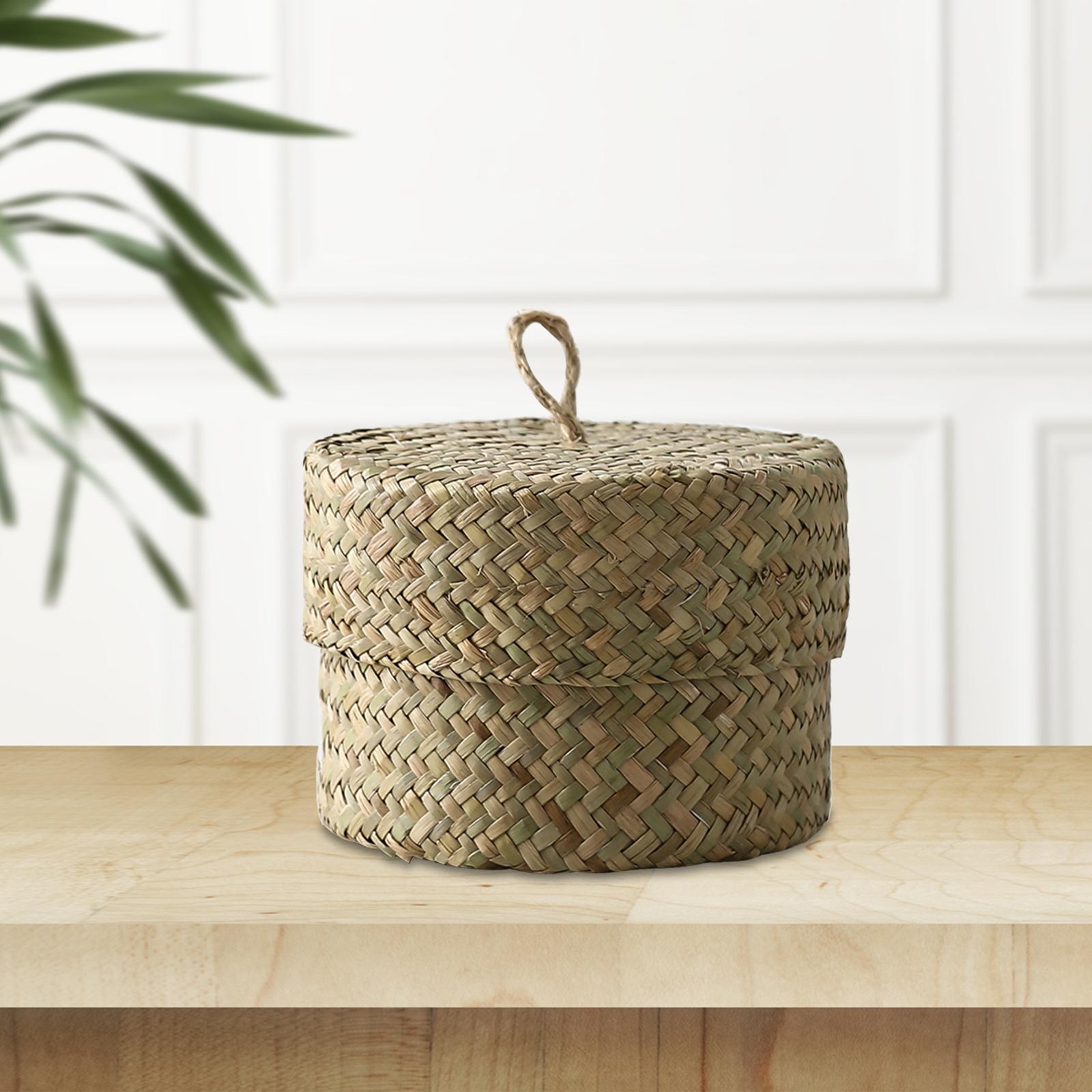 Seagrass Storage Basket Snack  - Food Snacks Basket 评论和价格