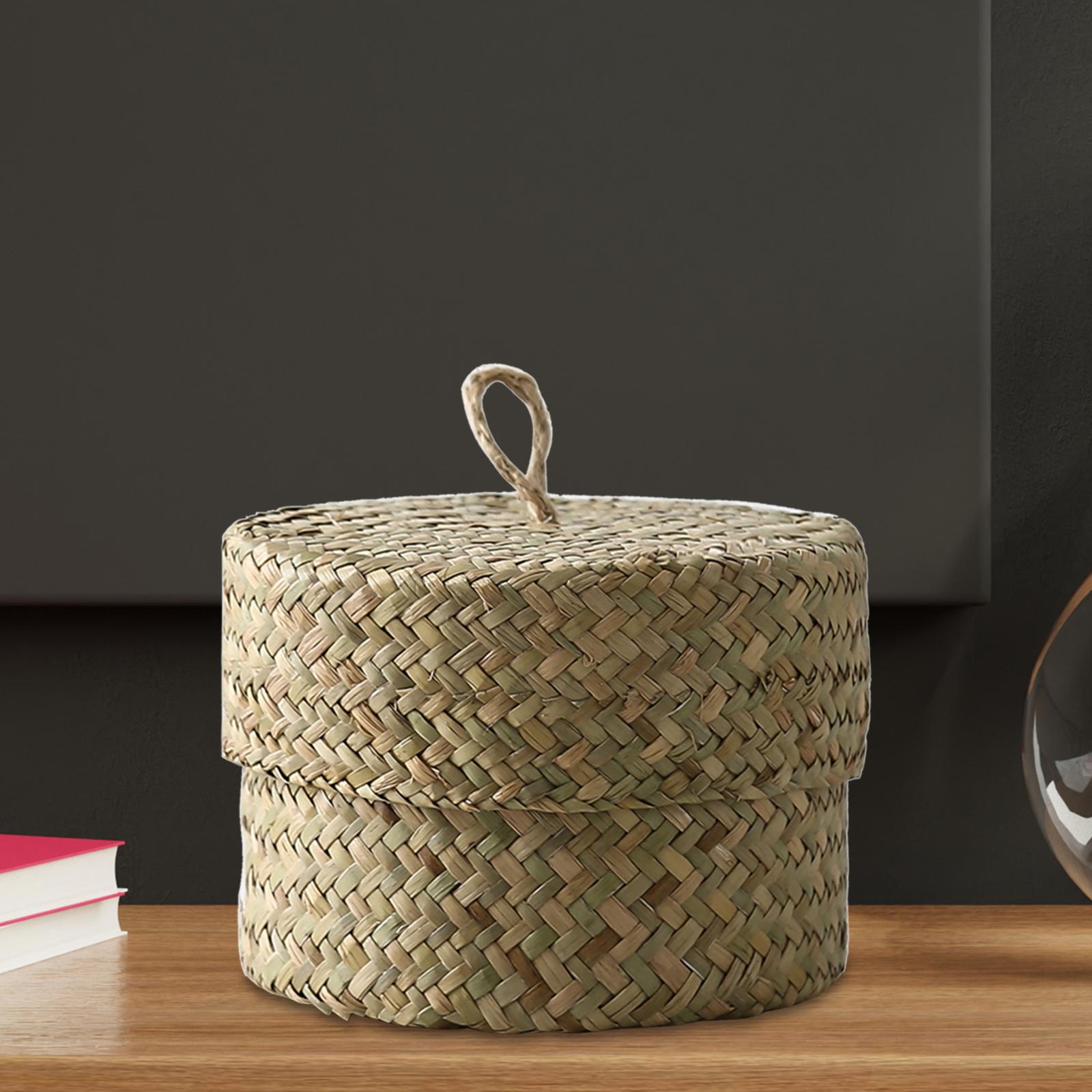 Seagrass Storage Basket Snack  - Food Snacks Basket 评论和价格