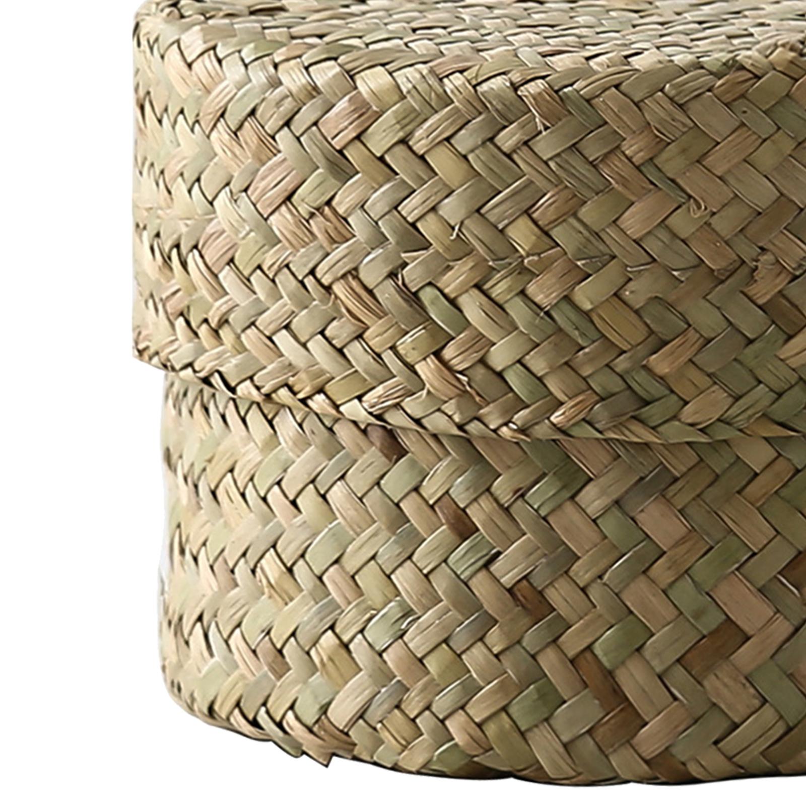 Seagrass Storage Basket Snack  - Food Snacks Basket 评论和价格