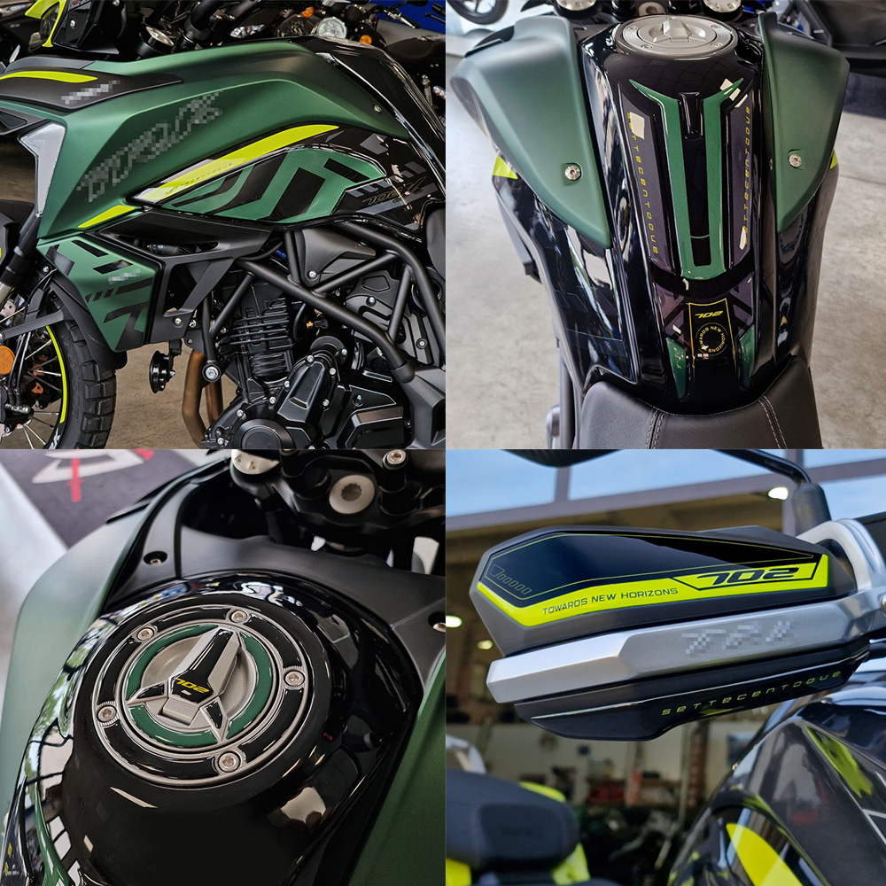 3D Sticker Trk702x Motorcycle  - Food X 评论和价格