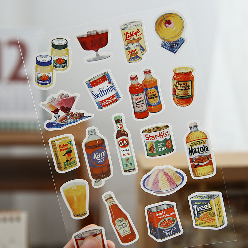 Cute Foods Sticker Aesthetic S - Junk Food Snacks 评论和价格