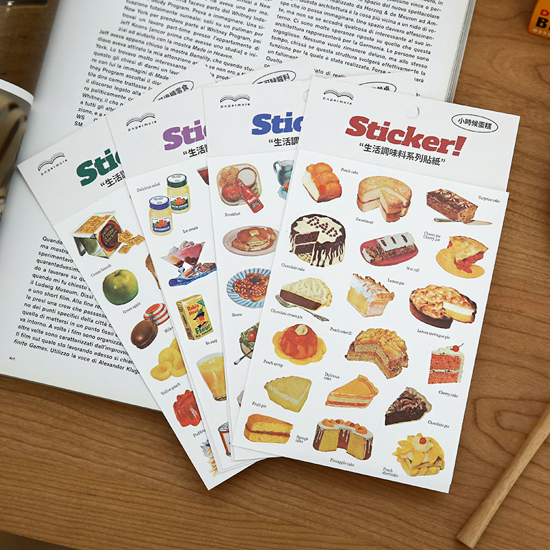 Cute Foods Sticker Aesthetic S - Junk Food Snacks 评论和价格