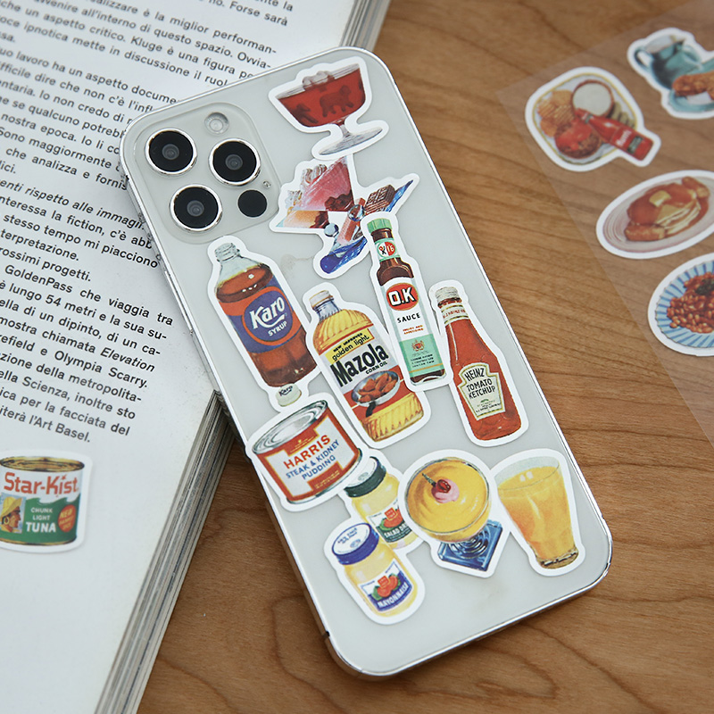 Cute Foods Sticker Aesthetic S - Junk Food Snacks 评论和价格