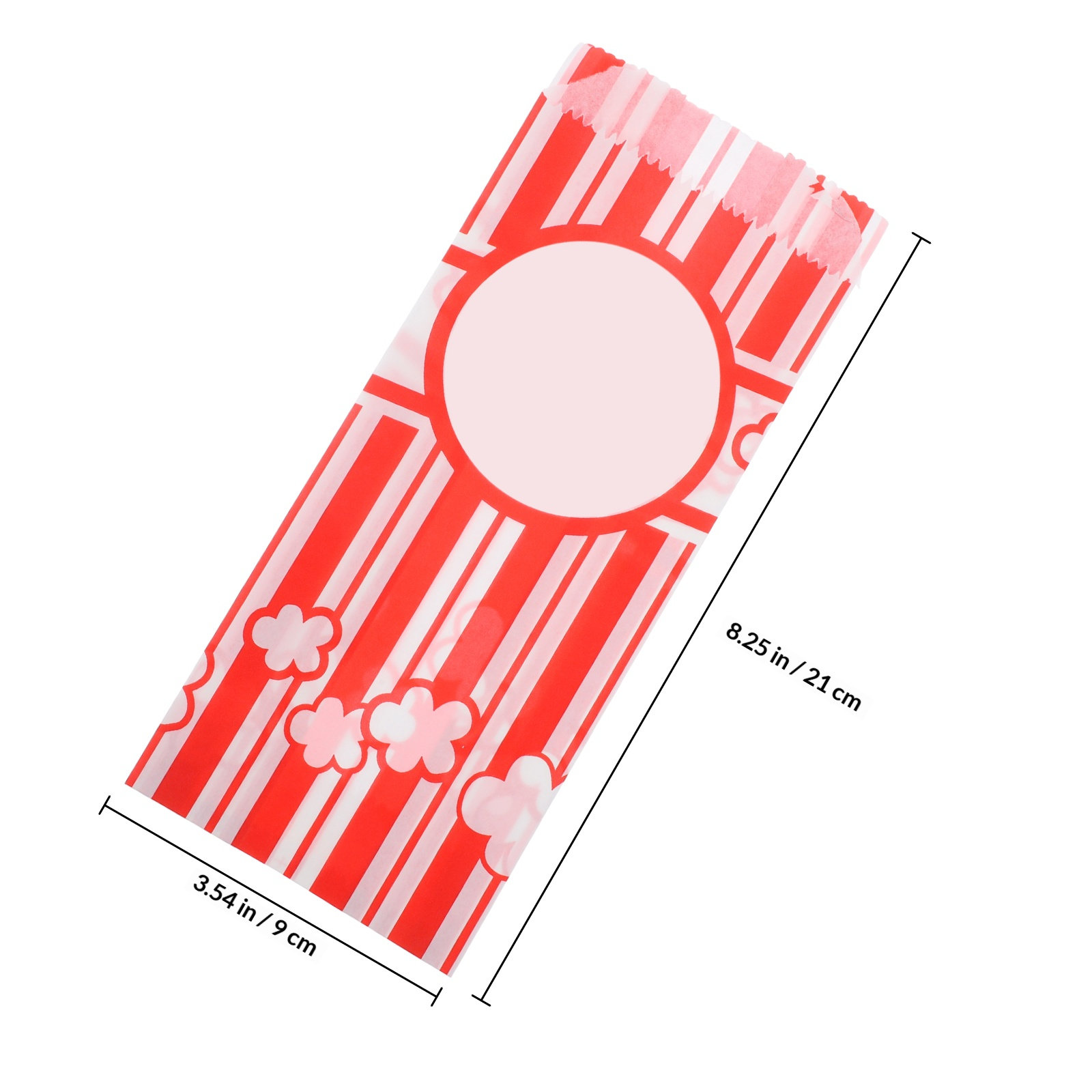 30Pcs Greaseproof Popcorn Bags - Food Snack 评论和价格